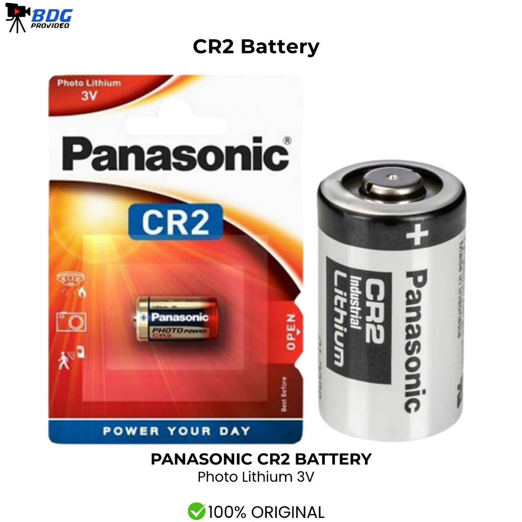 Baterai Panasonic CR2 / Battery Lithium Panasonic CR-2