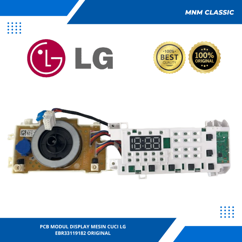 MODUL DISPLAY MESIN CUCI LG FV1409D3V EBR33119182 ORIGINAL