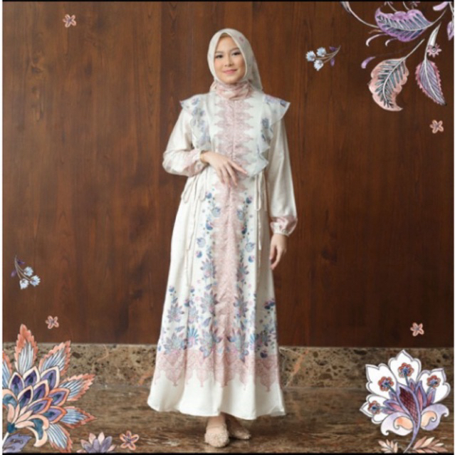 Nawasana set baju lebaran sarimbit dress nawasana