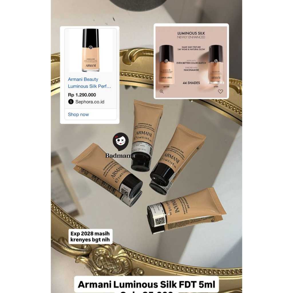 Armani Luminous Silk Foundation