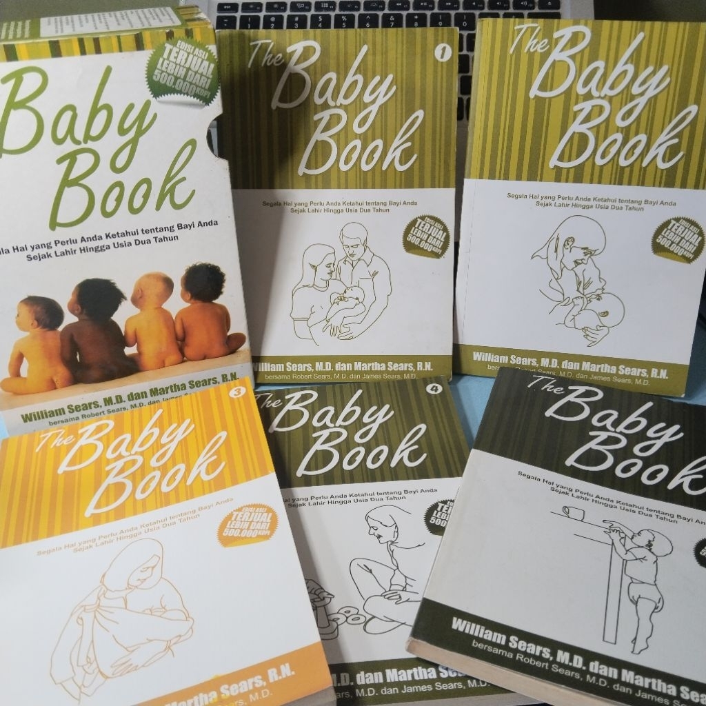Boxset 5 Buku  parenting THE BABY BOOK  William Sears & Martha Sears
