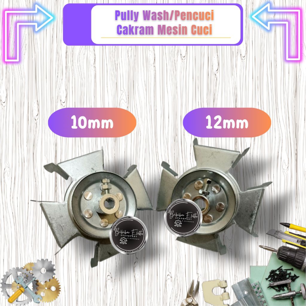 Pully Wash Cakram Dinamo Pencuci