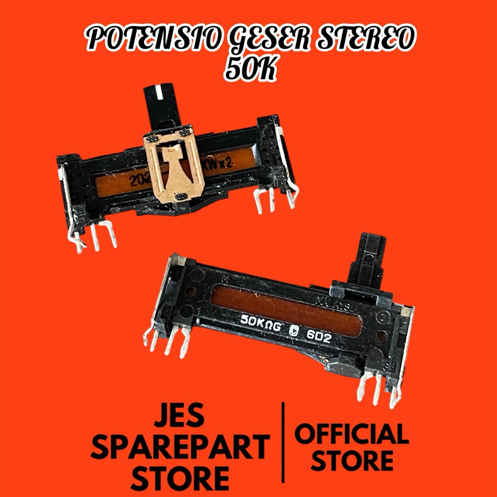 POTENSIO GESER STEREO 50K