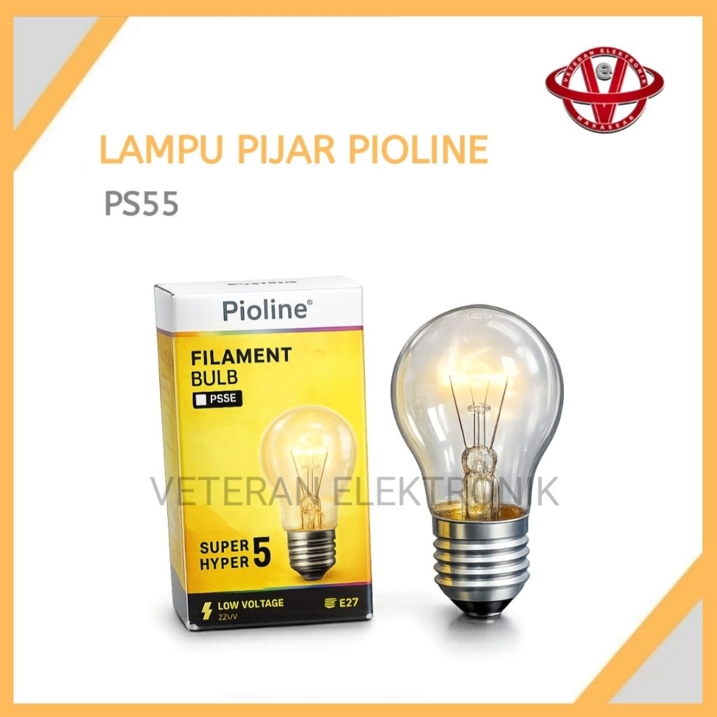 Lampu Pijar PIOLINE PS55 E27