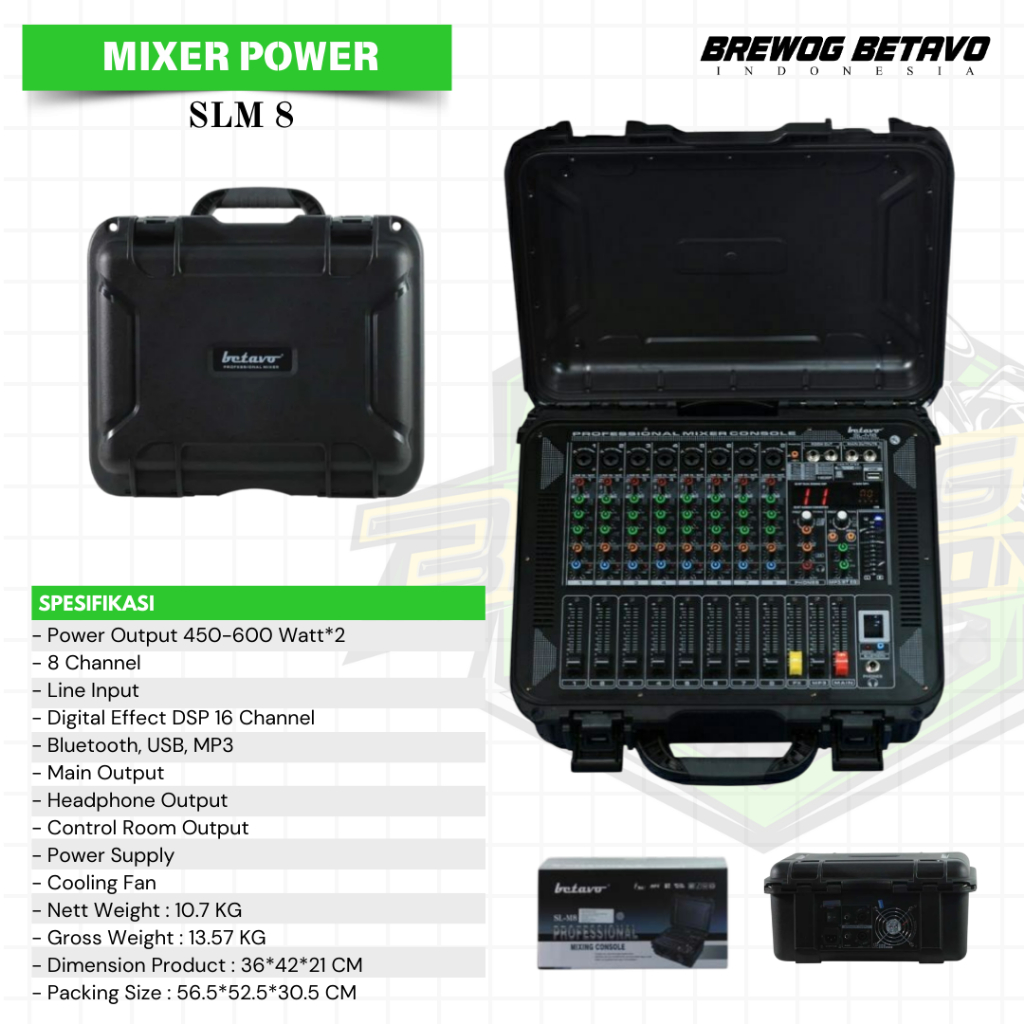 SLM 8 BETAVO BREWOG AUDIO