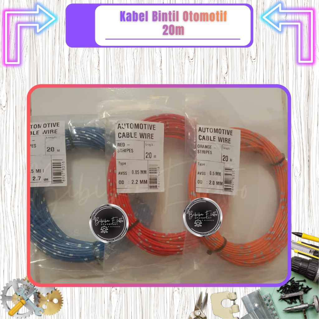 Kabel Bintik/Kabel Otomotif 20 meter
