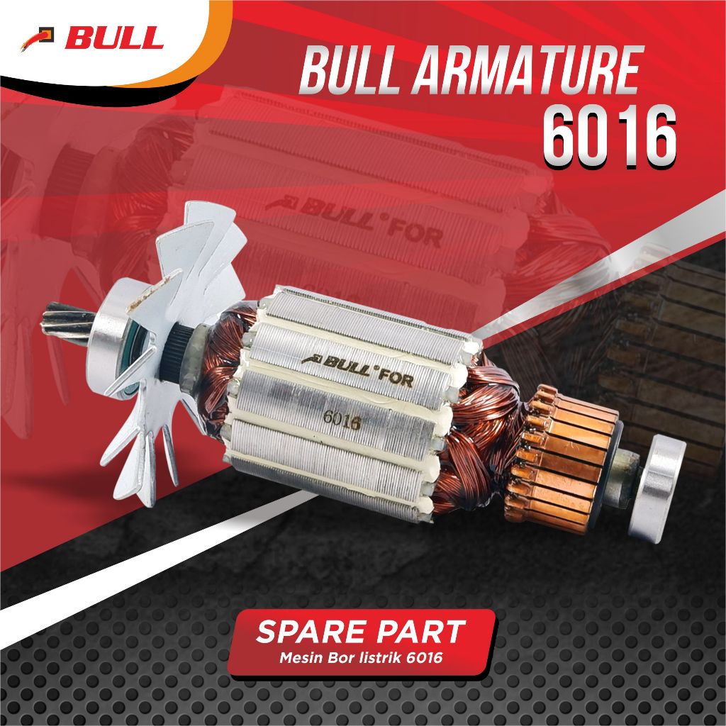 Bull 6016 Spare part armature