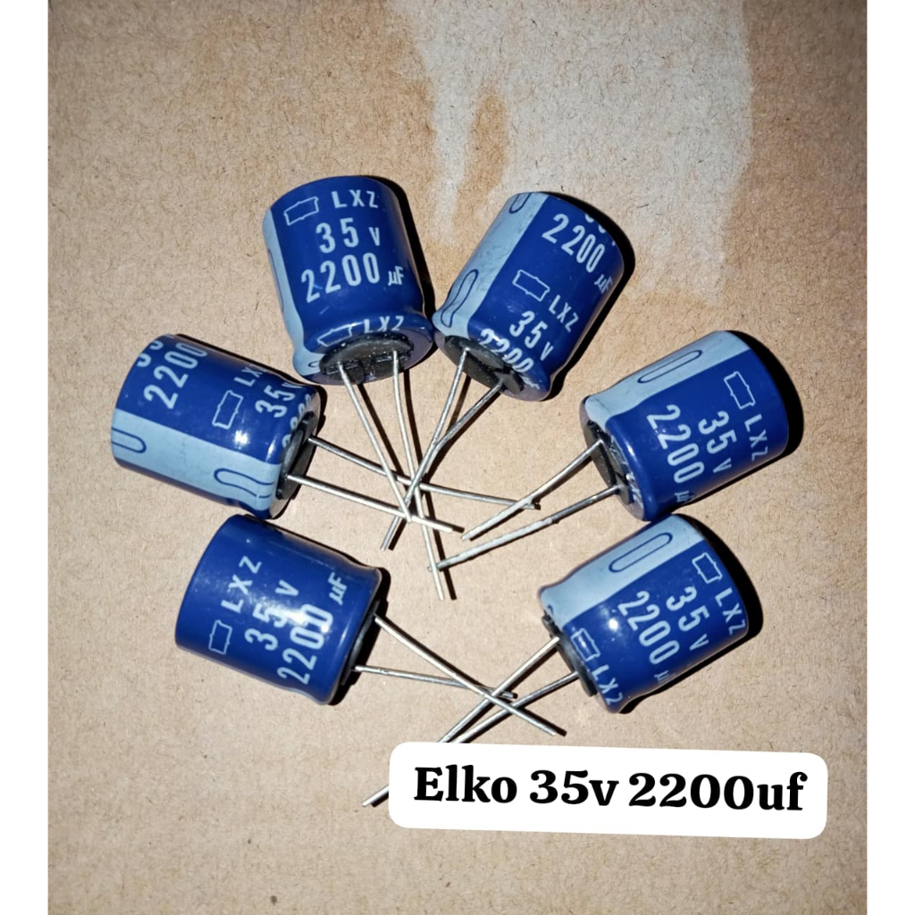Elko 35v 2200uf Elco 2200uf 35v Original