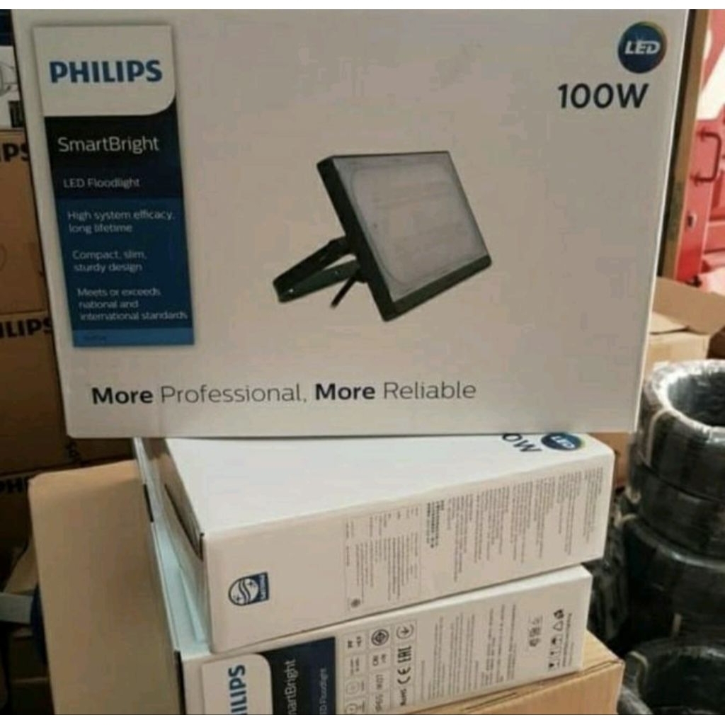 Philips BVP174 Lampu Sorot LED 100W Flood Light 100 Watt BVP 174 Philips