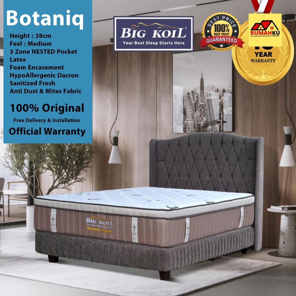 KASUR SPRINGBED BIGKOIL - KASUR PREMIUM - KASUR LATEX - BOTANIQ HAVEN - BIG KOIL