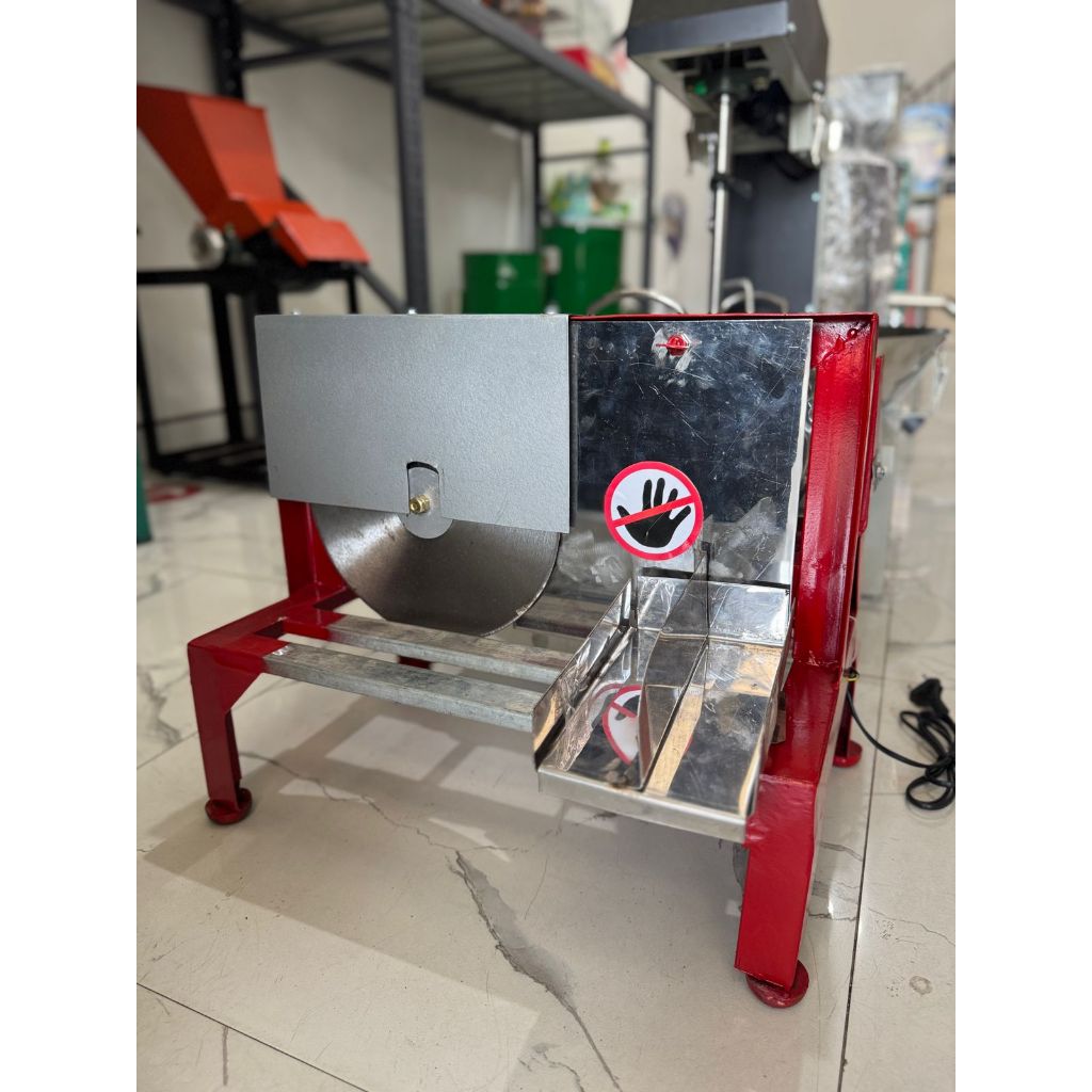 Mesin Potong Keripik Tempe Sagu Alat Pemotong Iris Kripik Tempe