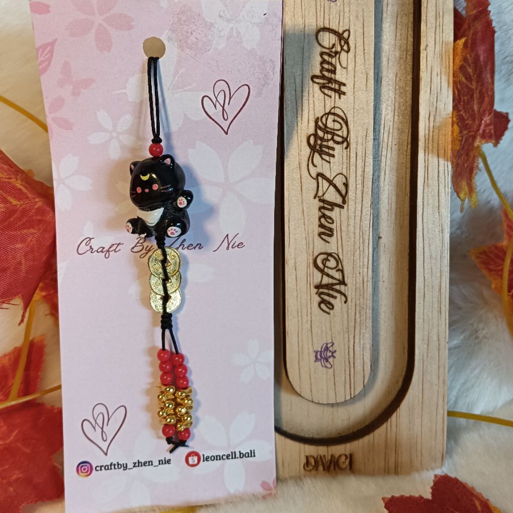 Strap HP Edisin Imlek Kucing Hoky&Naga