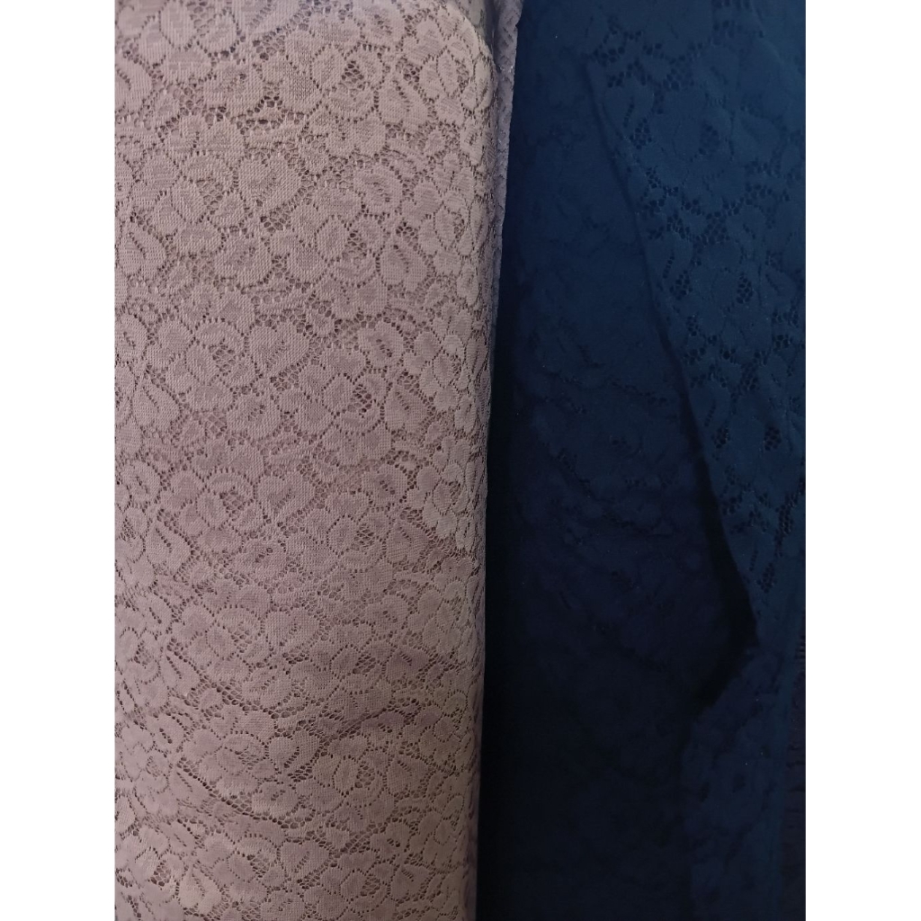 1/2 meter Kain Brokat | Bahan Brokat | Kain Meteran | Brokat Polos | Bahan Import