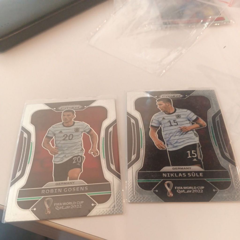 kartu bola panini prizm world cup 2022 jerman base card