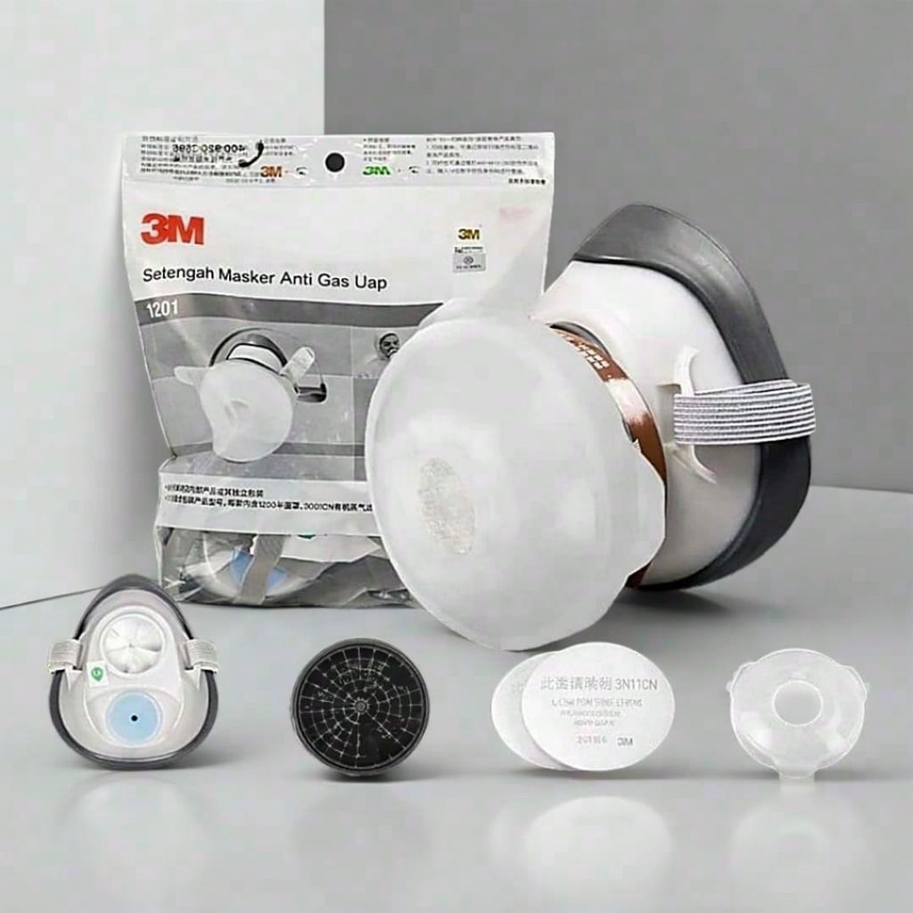 PROMO 3M Respirator 1201 Set Masker Respirator