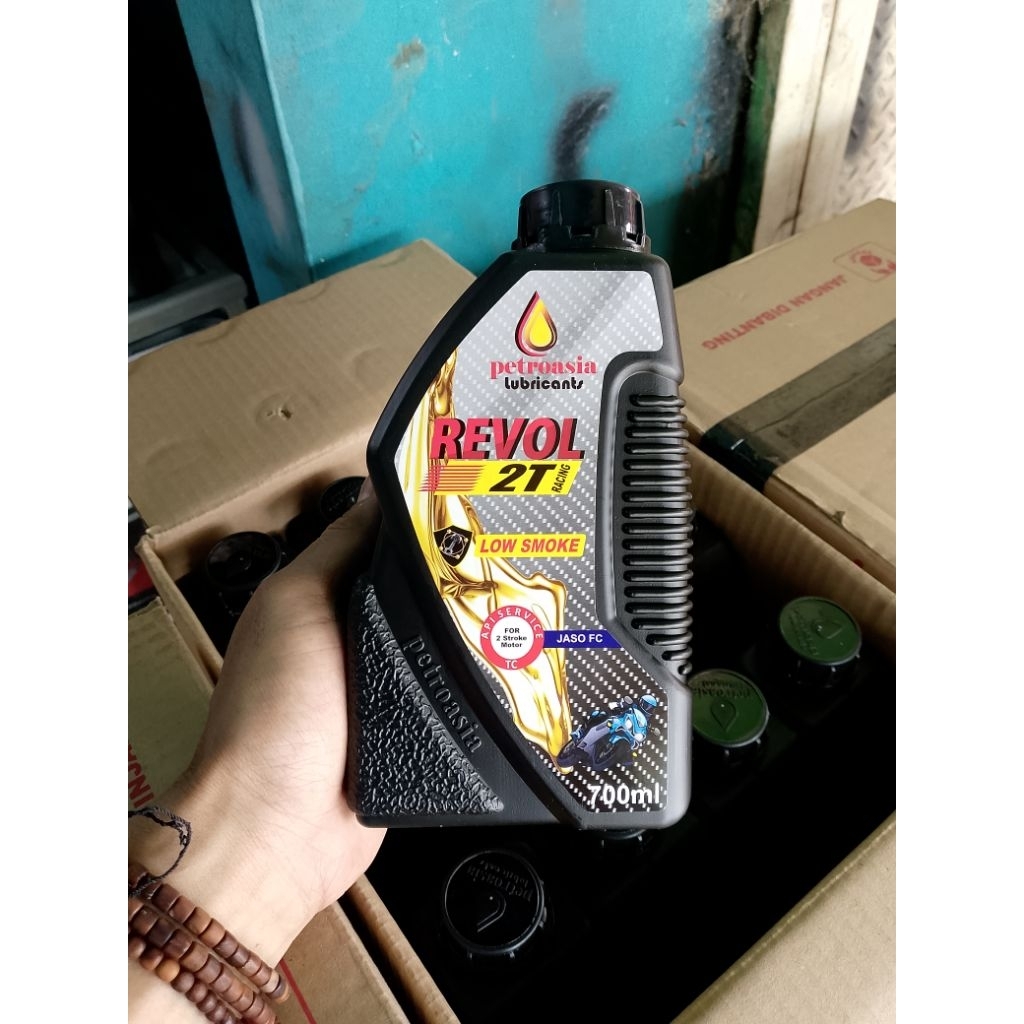 1 DUS (12 PCS) OLI 2T / OLI SAMPING PETROASIA REVOL 2T RACING 1000% ORIGINAL