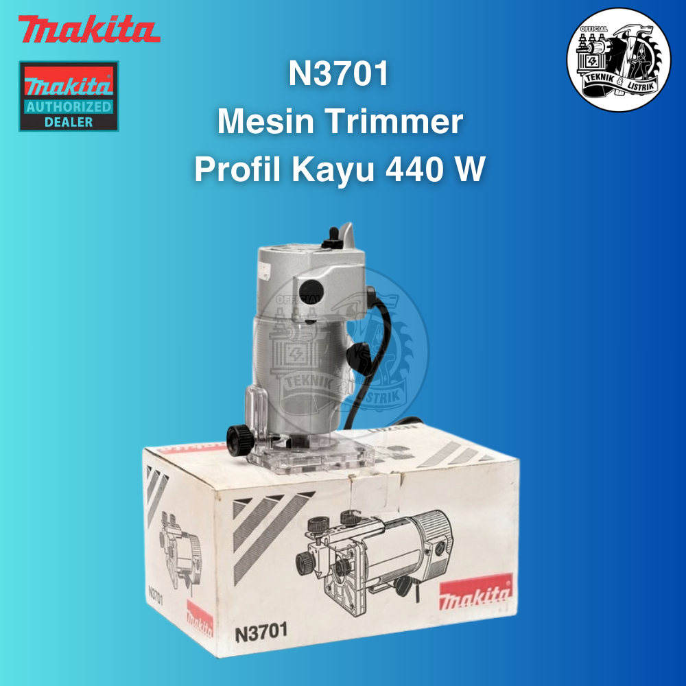 MAKITA N3701 Mesin Profil Trimmer Kayu N3701 440 Watt N 3701