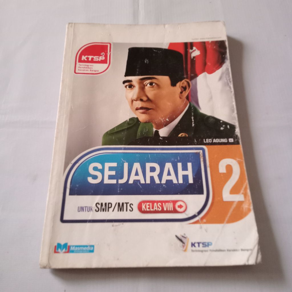 BUKU SEJARAH UNTUK KELAS 2 SMP KTSP 2006