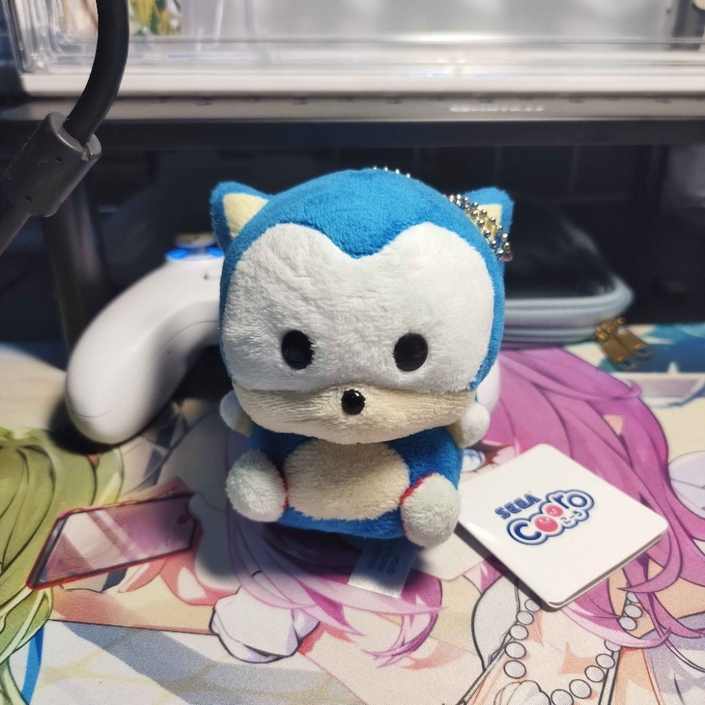 SEGA Cooro - Sonic The Hedgehog Keychain Plush