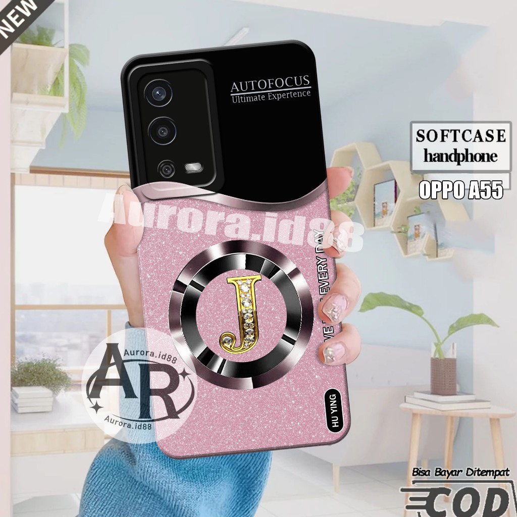 Softcase OPPO A55 - OPPO A16 - OPPO A54S - Casing Hp Oppo Pelindung hp - Silikon Mika - Aksesoris Hp