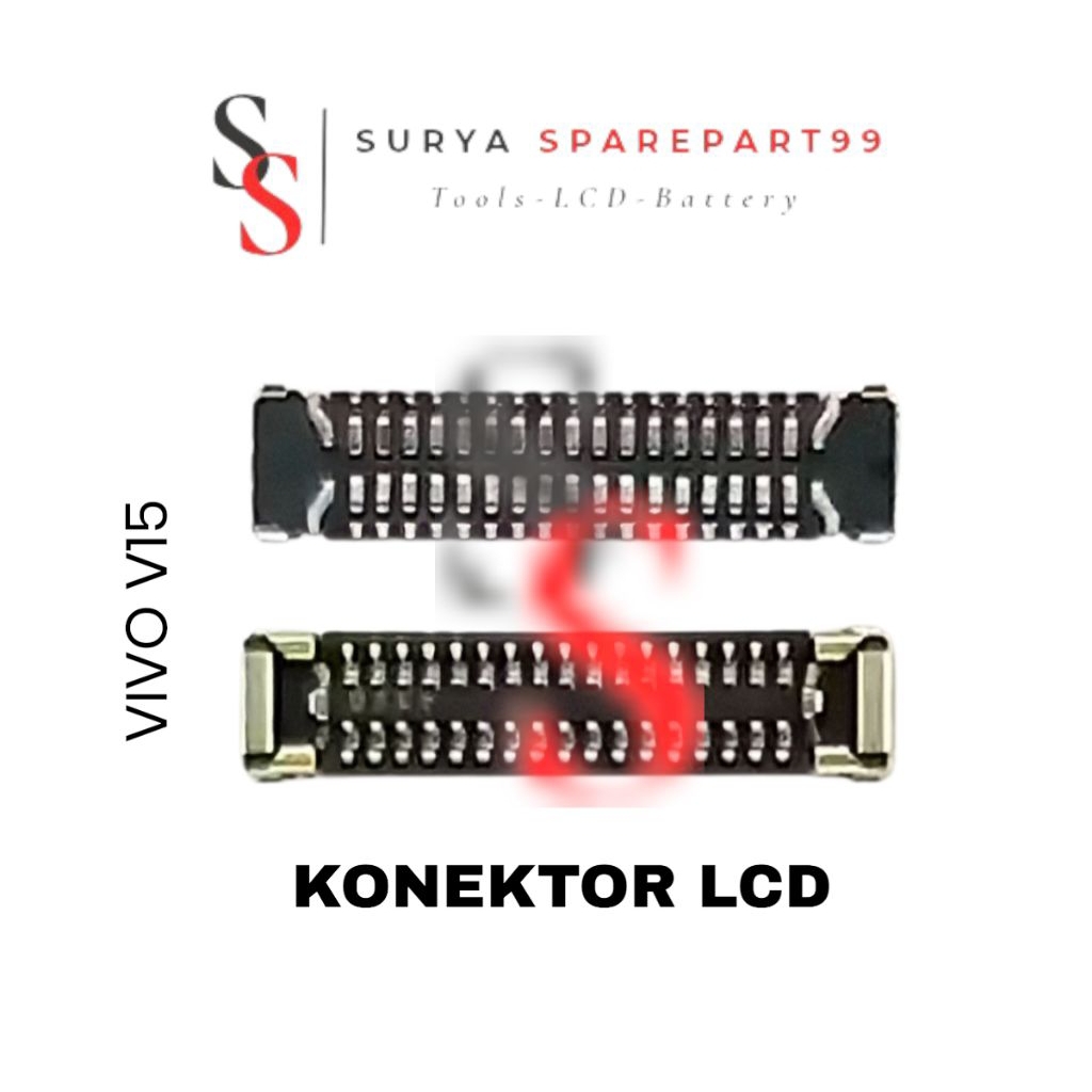 SOKET KONEKTOR LCD VIVO 15 ORIGINAL