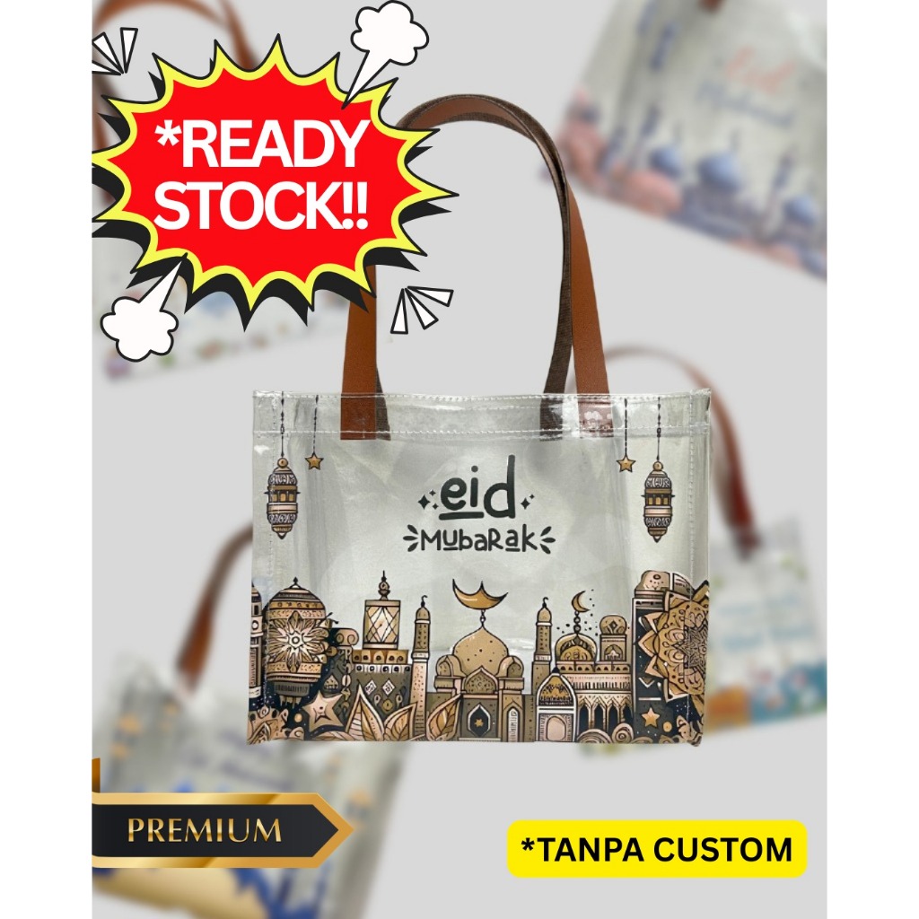 Tas Hampers Aesthetic Lebaran Idul Fitri Premium UKURAN STANDAR, Tas Parsel Lebaran,  Packaging Hamp