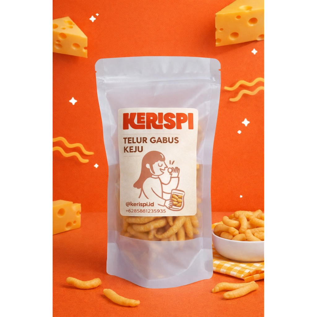 Telur Gabus Keju PREMIUM HOMDEMADE