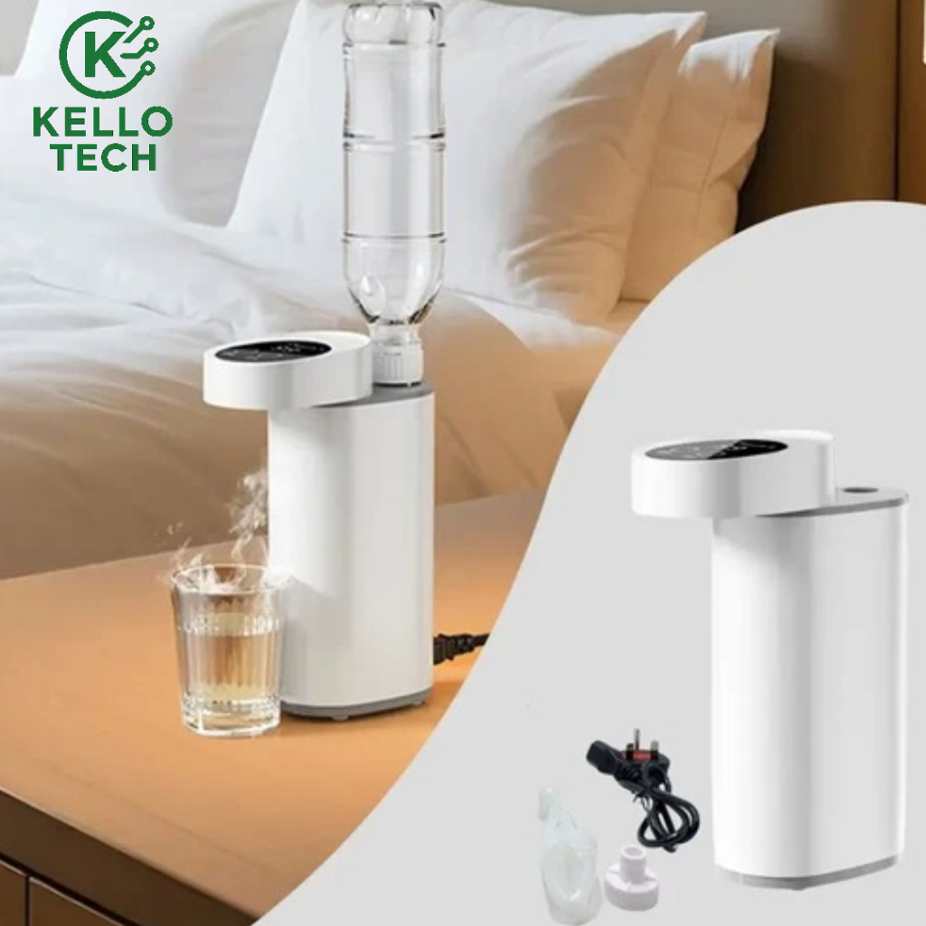 Dispenser Air Minum Mini Desktop Travel Pemanas Instan 3 Detik
