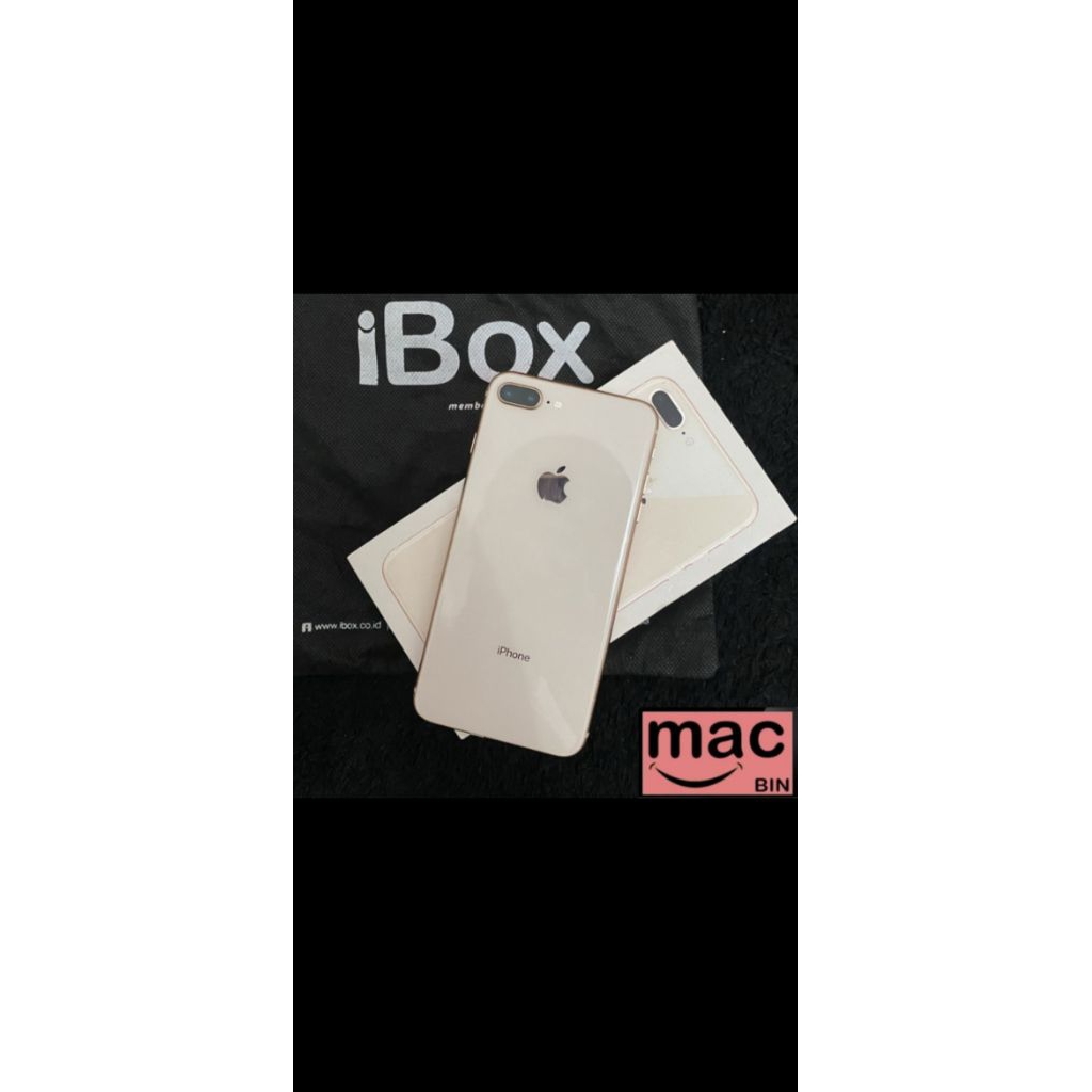 iPhone 8 | 8+ Plus 256GB 64GB Second Fullset Resmi Black Gold Silver Red