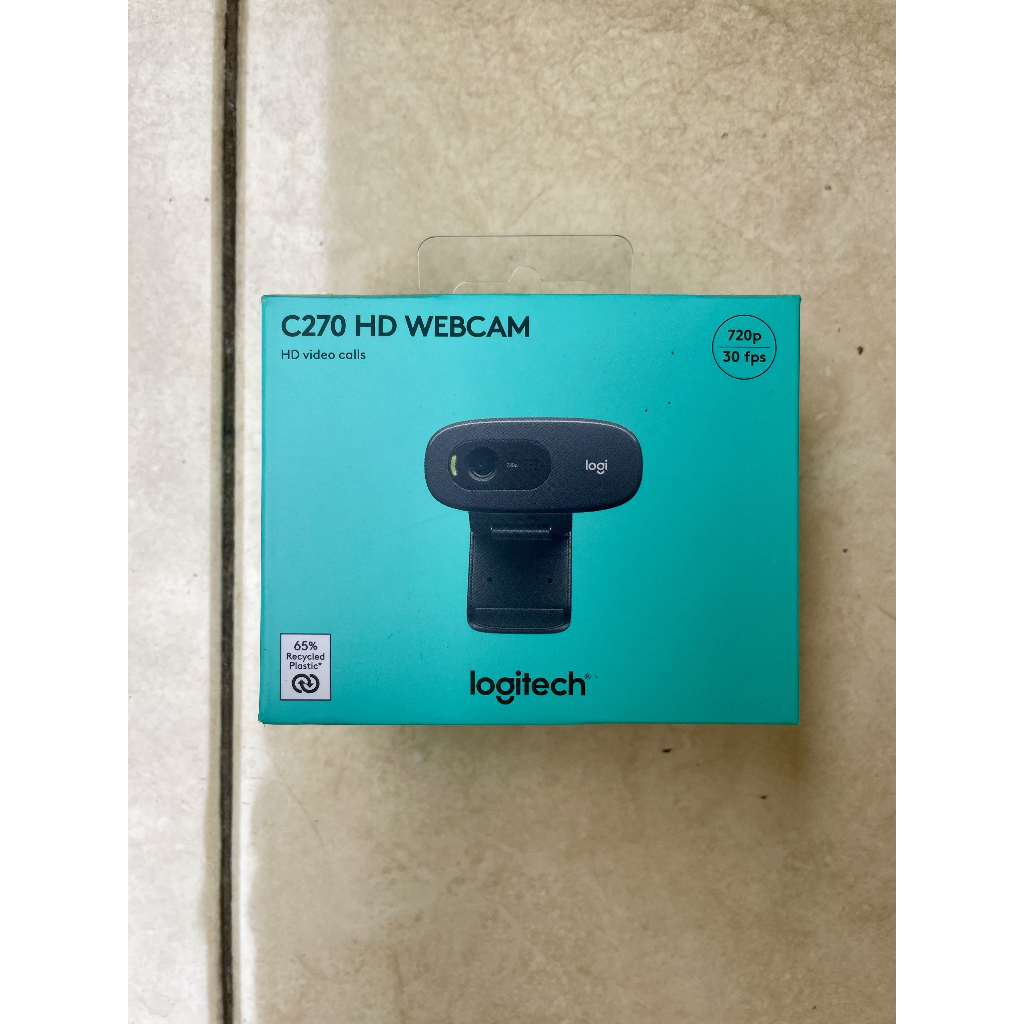 Logitech C270 HD 720p webcam - second preloved
