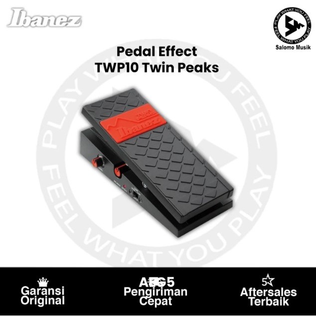 Pedal Effect Gitar Elektrik Ibanez TWP10 Twin Peaks Original
