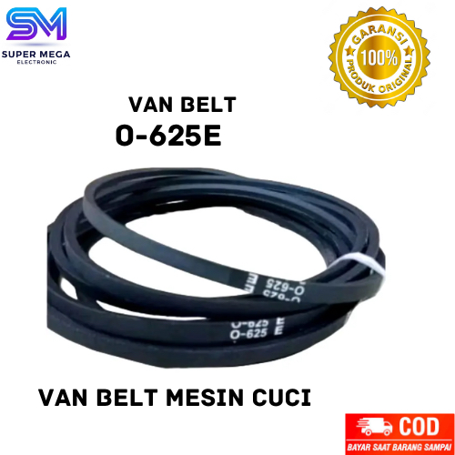 Vanbelt Van Belt Mesin Cuci V-Belt O 625 E / Van Belt Mesin Cuci O-625E