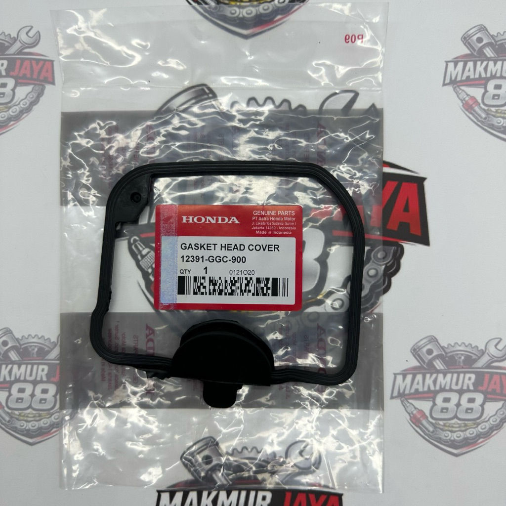 "12391-GGC-900" Karet cylinder head - gasket head cover beat fi Vario 110 fi ori GGC