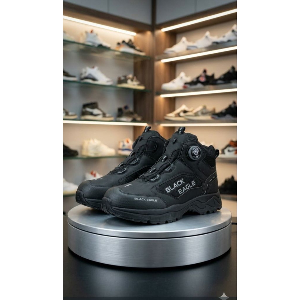 safety shoes black eagle VC-530 black original 100%