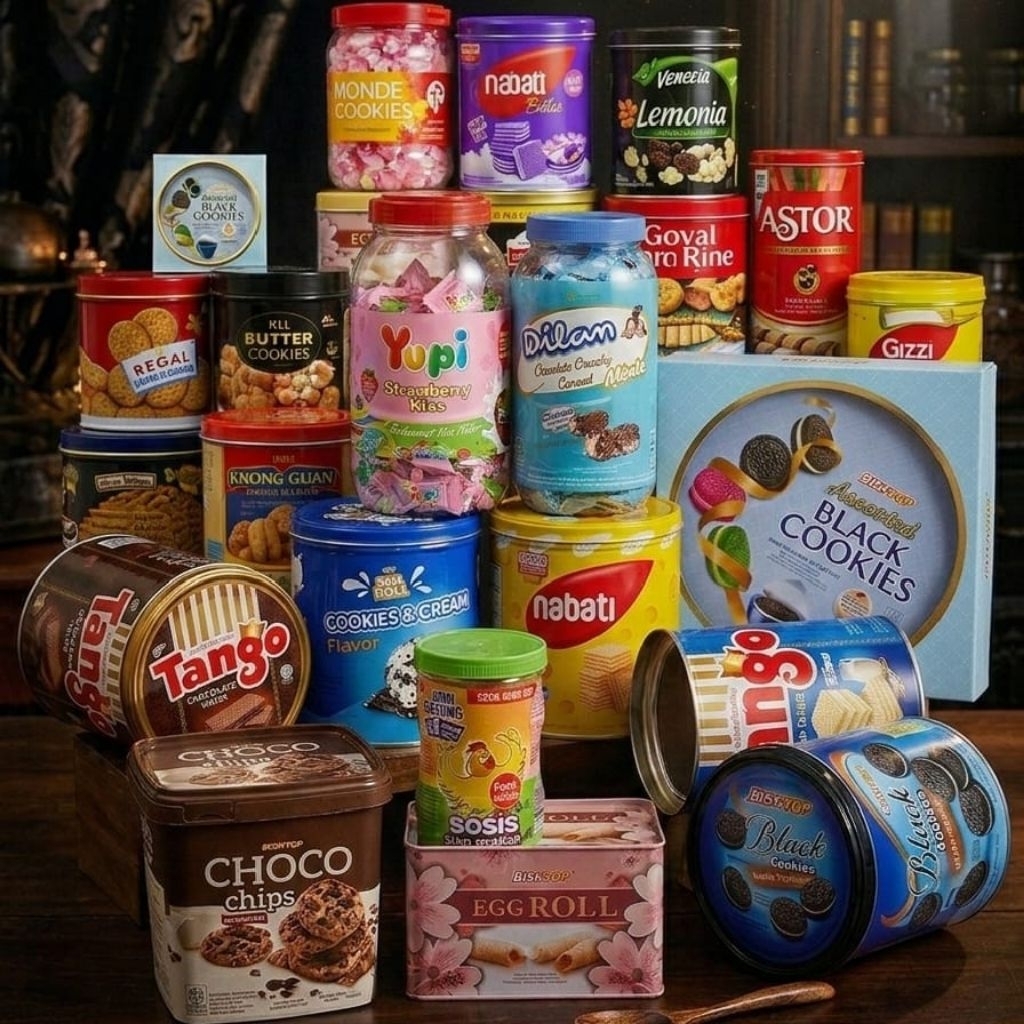 paket hemat jajan lebaran snack murah.