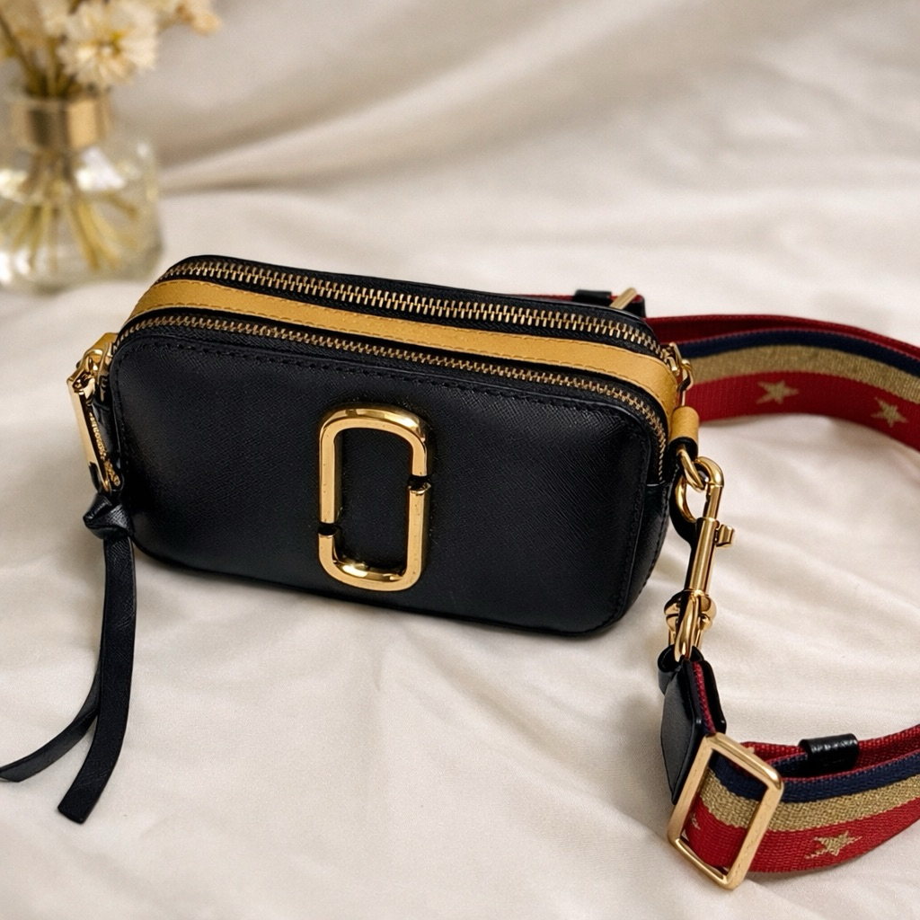 Marc Jacobs Snapshot Camera Bag Navy Authentic (PRELOVED)