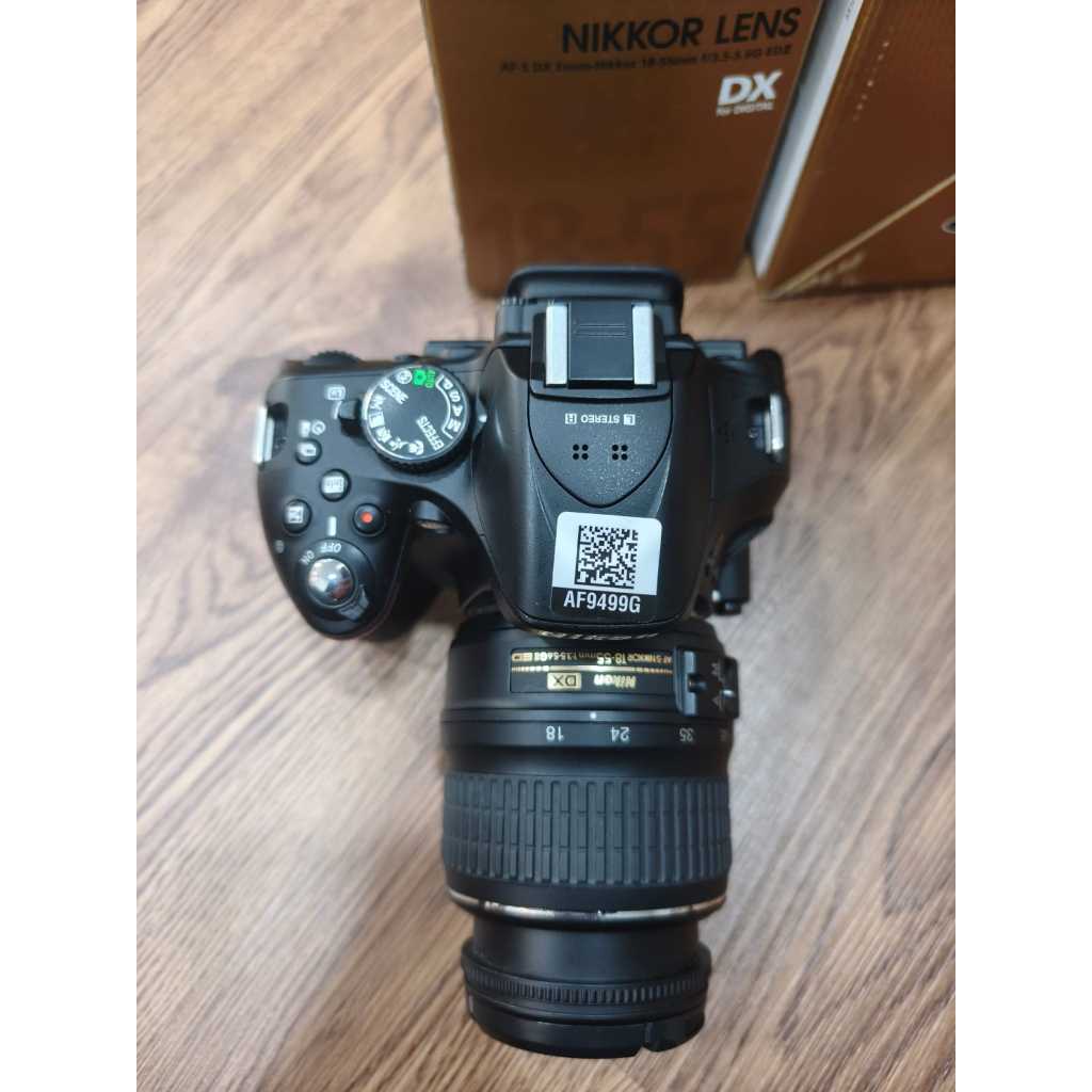 Kamera Nikon D5200 Kit Lensa Bawaan Second Likenew / Kamera Dslr Nikon D5200 Bagus Bekas