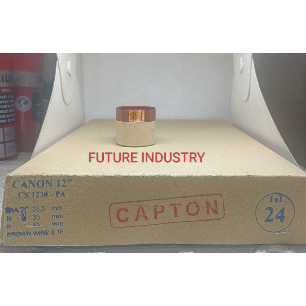 Spul spool voice coil speaker 12 inch CANON CS-1230 PA