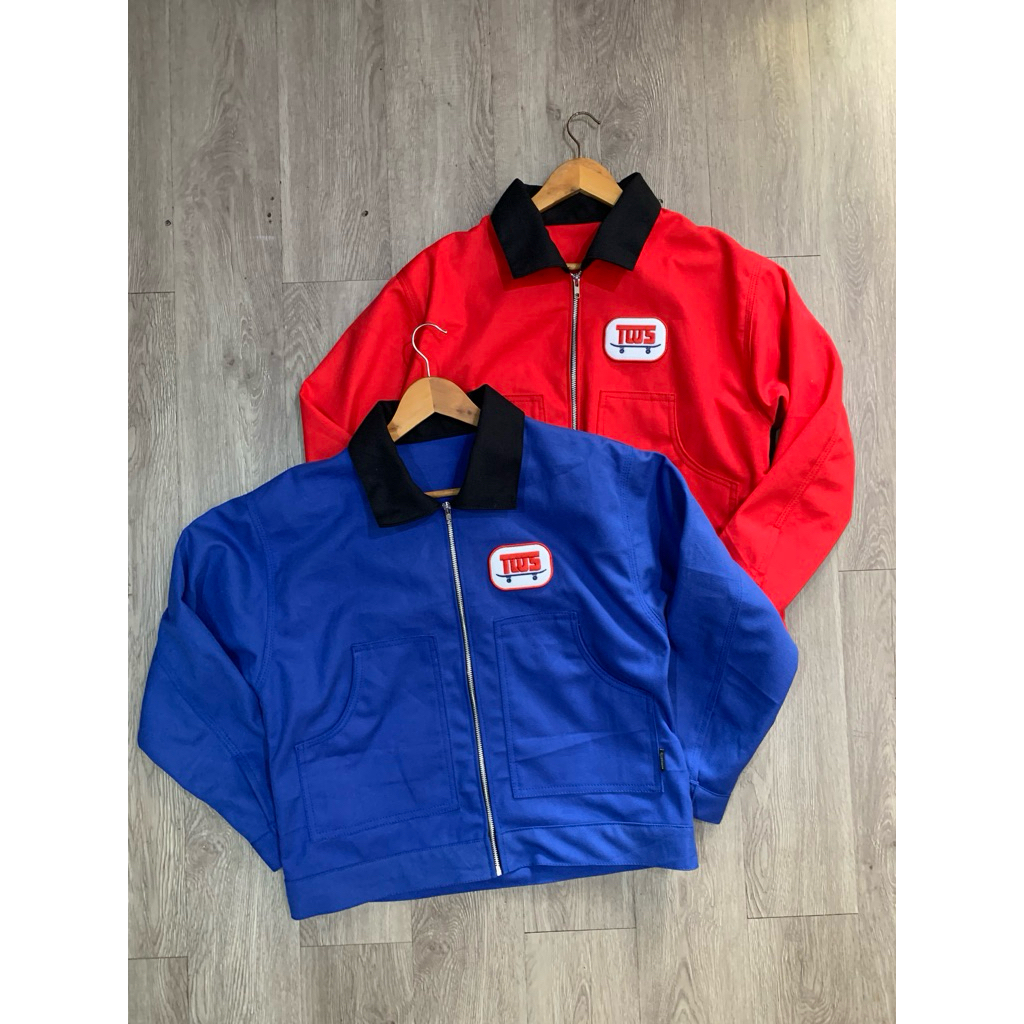 boxy work jacket duck canvas tws