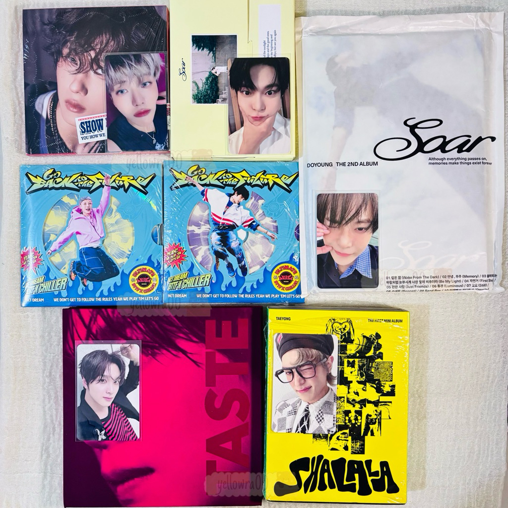 |Ready Stock| album sealed unsealed nct digipack photobook beat it up biu lucky draw jump up go back