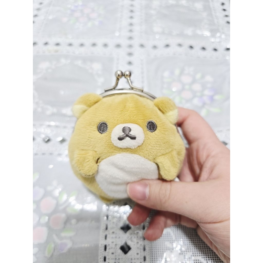 pouch coin dompet koin plush rilakkuma korilakkuma