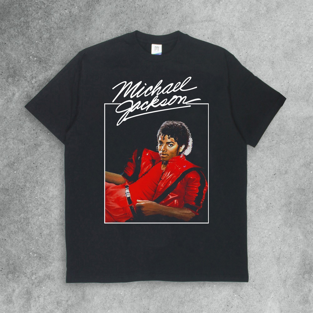 Kaos Michael Jackson Album Tshirt Mercandise