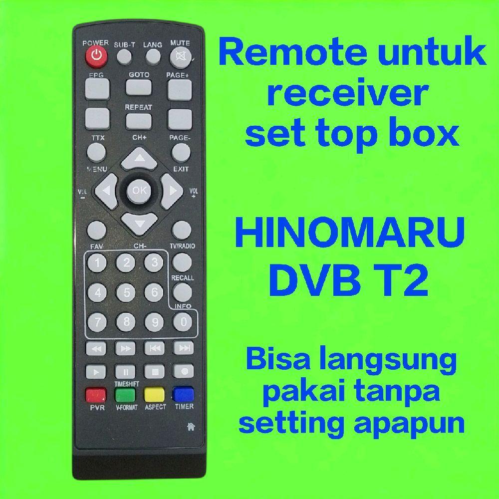Remote Receiver Set top box / STB Hinomaru DVB T2