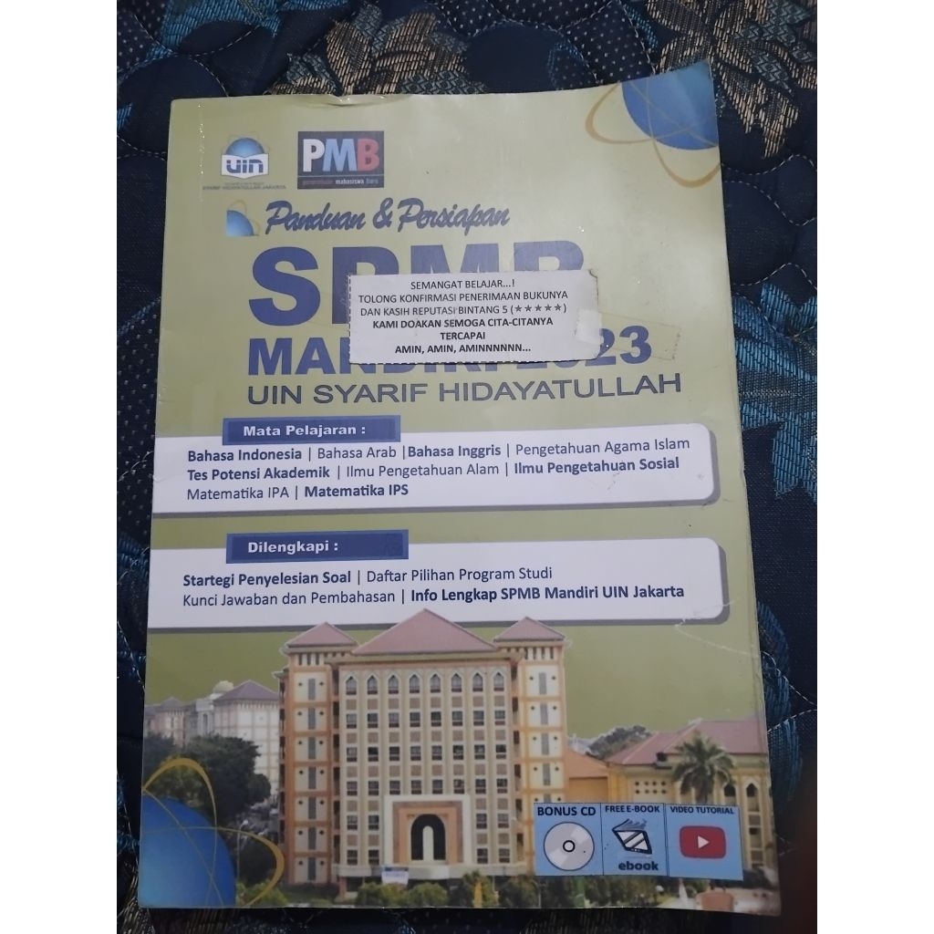 Buku SPMB Mandiri UIN 2023