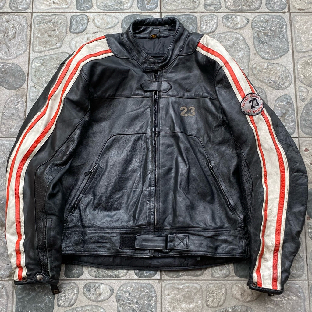 Giudici moto racing leather jacket
