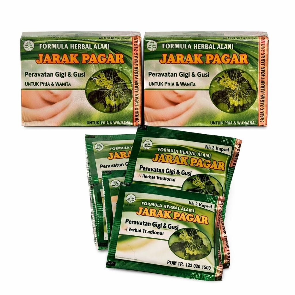 JARAK PAGAR FORMULA HERBAL UNTUK SAKIT GIGI DAN GUSI BENGKAK