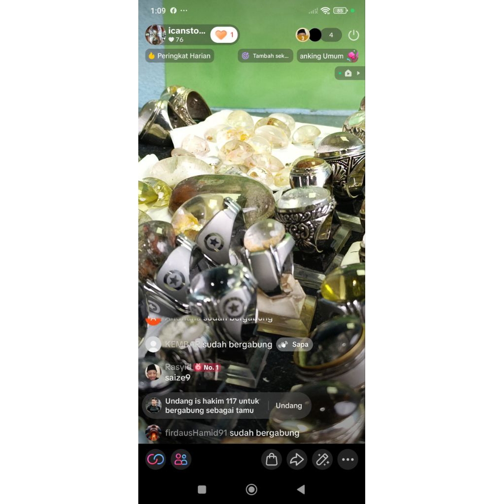 batu kinyang karang natural asli bangka belitung