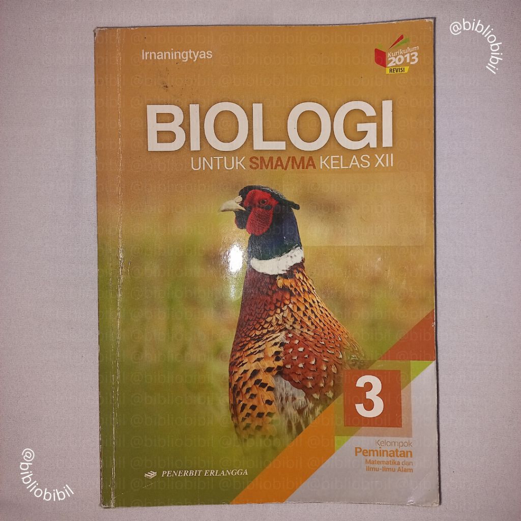 [Preloved] Buku Biologi SMA/MA Kelas 12