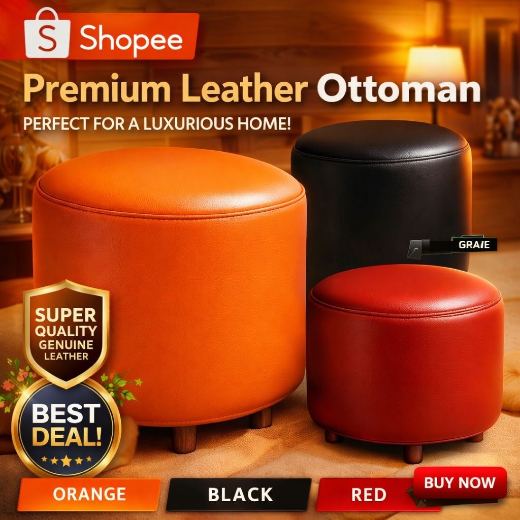 SOFA STOLL / KURSI BULAT MINIMALIS