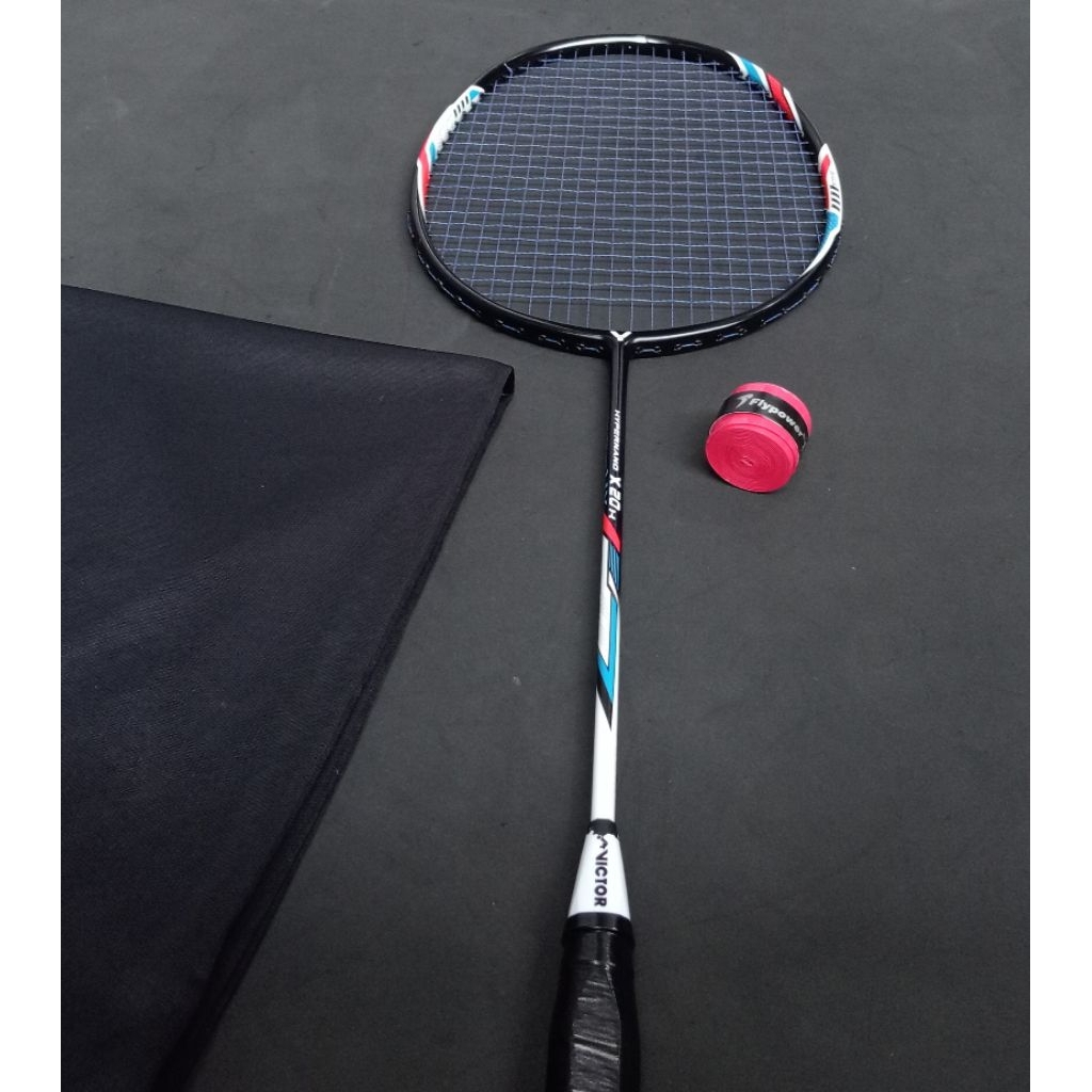 Raket badminton bulutangkis bekas second original victor hypernano x 20H